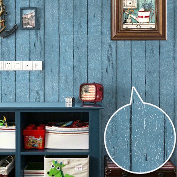 Waterproof Self Adhesive Wallpaper Vinyl Contact Paper Wood Wallpaper For Bedroom Wardrobe Sticker Furniture Home Improvement