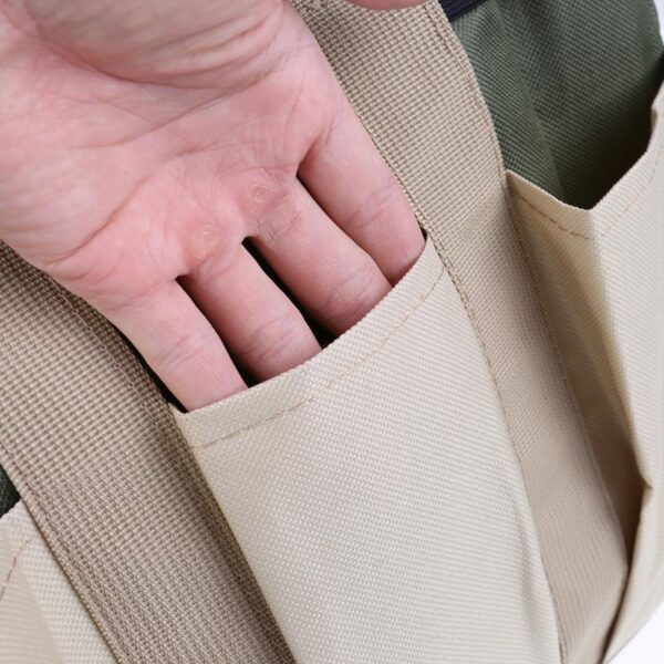 Multi-function Oxford Cloth Garden Plant Tool Bag Pouch 8 Pockets Tote Organizer