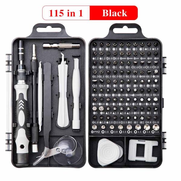 115/110 in 1 Screwdriver Set Mini Precision Screwdriver Multi Computer PC Mobile Phone Device Repair Hand Home Tools