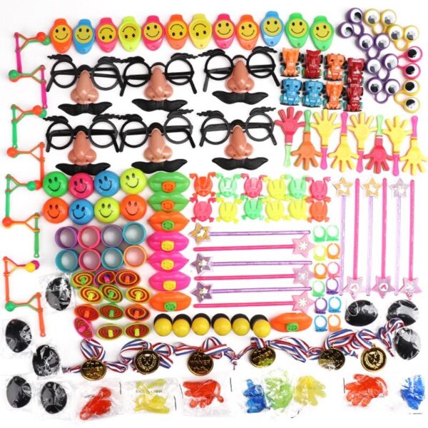 150/130/120/100 pcs Birthday Pinata Fillers Small Bulk Toys Party Gift Favors Kids Puzzle Toy Event Party Game Giveaways Prizes