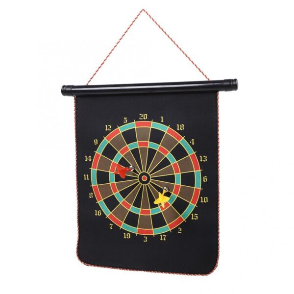 Baby Kids Magnetic Reversible Dartboard Toy Magnet Darts Target Toy Kids Family Outdoor Leisure Sports Dartboard Darts Toy Set
