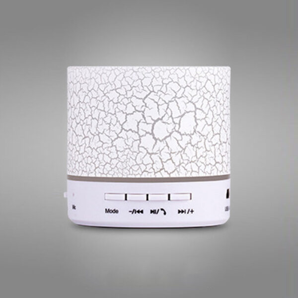 A9 Mini Colorful LED Crack Light Bluetooth Wireless Speaker Subwoofer Loudspeaker with Microphone Handsfree Phone Music Player