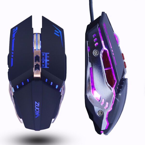 ZUOYA Professional gamer Gaming Mouse 8D 3200DPI Adjustable Wired Optical LED Computer Mice USB Cable Mouse for laptop PC