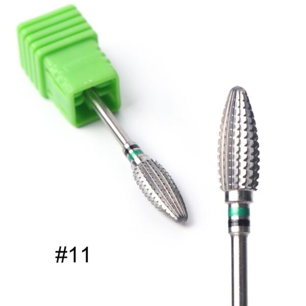 1pc Nail Drill Bit Carbide Tungsten Electric Milling Cutter Burrs Cuticle Remove Manicure Pedicure Machine Accessory Tool LY1014