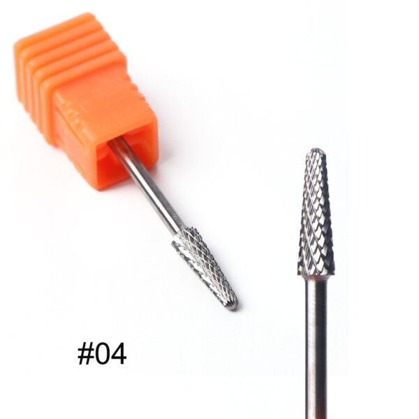 1pc Nail Drill Bit Carbide Tungsten Electric Milling Cutter Burrs Cuticle Remove Manicure Pedicure Machine Accessory Tool LY1014