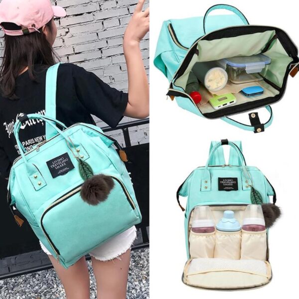 Mummy Bag Maternity Nappy Bag Large Capacity Travel Backpack Nursing Bag for Baby Stroller
