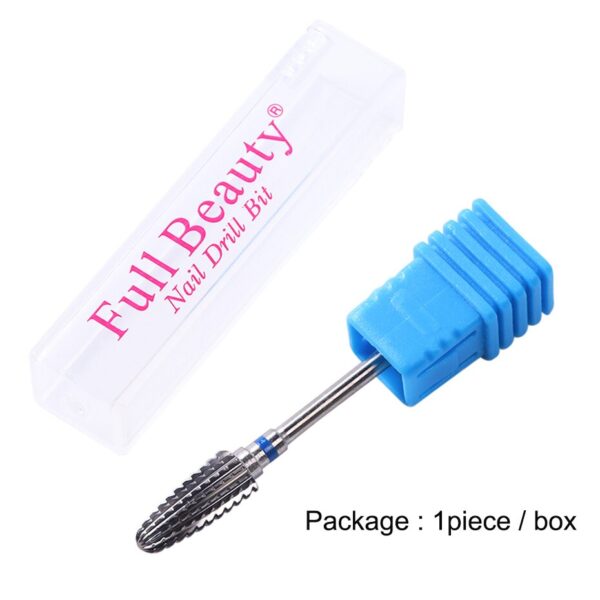 1pc Nail Drill Bit Carbide Tungsten Electric Milling Cutter Burrs Cuticle Remove Manicure Pedicure Machine Accessory Tool LY1014