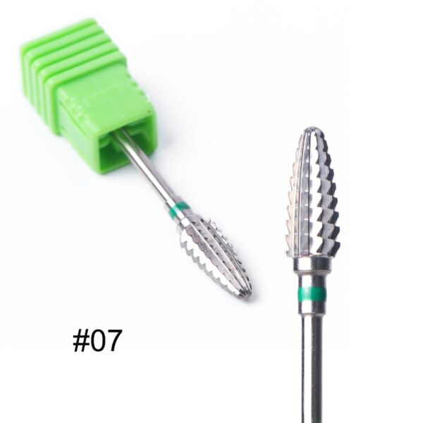 1pc Nail Drill Bit Carbide Tungsten Electric Milling Cutter Burrs Cuticle Remove Manicure Pedicure Machine Accessory Tool LY1014