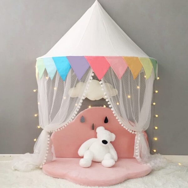 Baby Crib Mosquito Netting Tent for Kids Girls Princess Bed Canopy Children Play House Tent Tipi Enfant Teepees Home Decoration