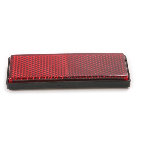 4Pcs Reflector Sticker Plastic Safety Warning Reflectors Exterior Accessories for Car Motorcycle Truck Bicycle Easy to install