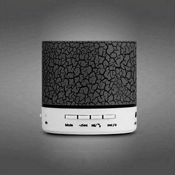 A9 Mini Colorful LED Crack Light Bluetooth Wireless Speaker Subwoofer Loudspeaker with Microphone Handsfree Phone Music Player