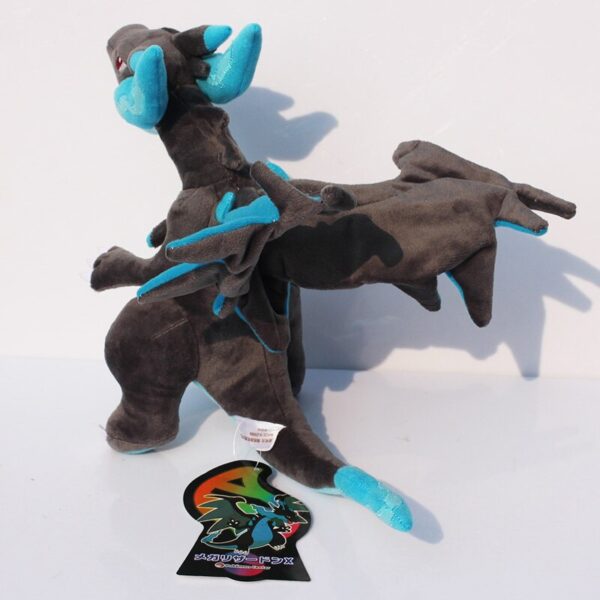 25cm Mega Evolution X Y Plush Toys Blue Charizard Soft Stuffed Dolls Gift for Children