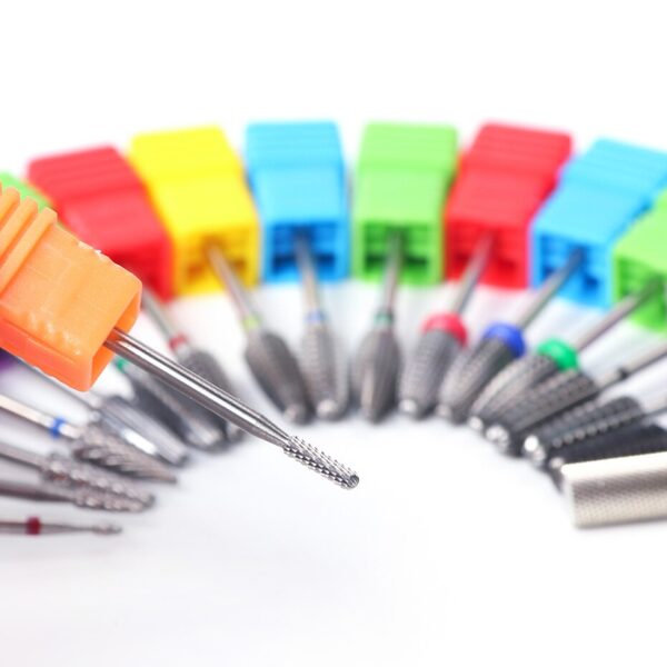 1pc Nail Drill Bit Carbide Tungsten Electric Milling Cutter Burrs Cuticle Remove Manicure Pedicure Machine Accessory Tool LY1014