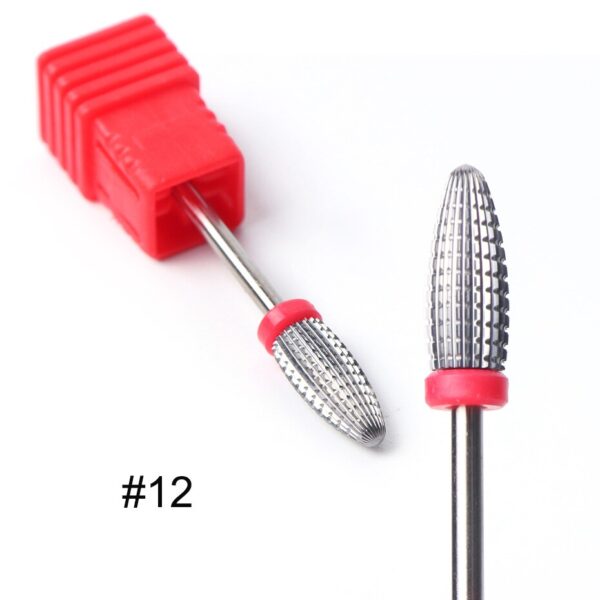 1pc Nail Drill Bit Carbide Tungsten Electric Milling Cutter Burrs Cuticle Remove Manicure Pedicure Machine Accessory Tool LY1014