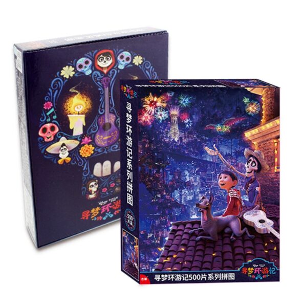 500pcs/set Coco Theme Puzzle...