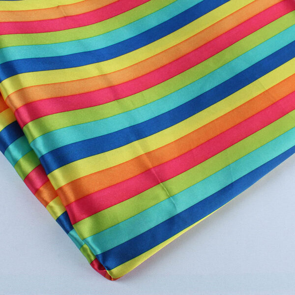 Dots Stripes Satin Fabric CLOWN COSTUME Stage Clothes Making 148cm By Meter