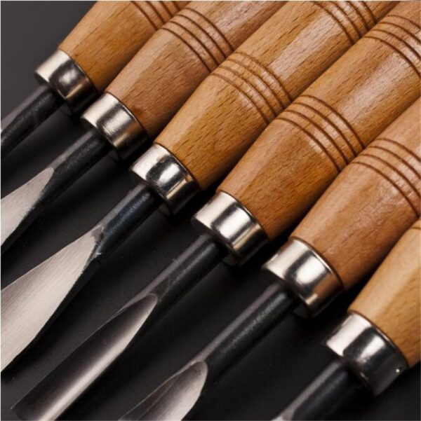 Wood Carving Wood Cut Knife Tool Set 6pcs/set Woodpecker DIY Hand Tools Chisel Set Knives Tool Set Woodworking