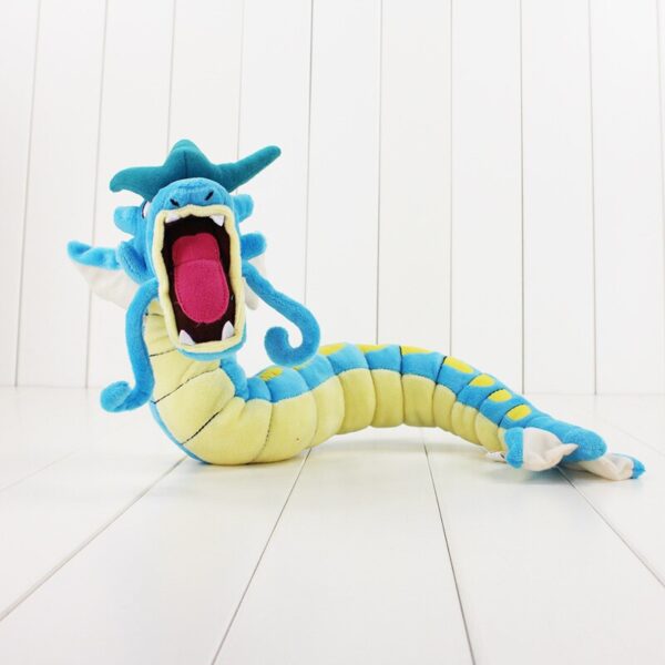 60cm Anime Pets Plush Toys Blue Gyarados Dragon Soft Stuffed Dolls