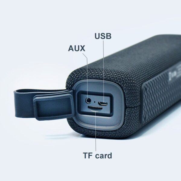 DOSS E-go ll Outdoor Bluetooth Speaker Portable Wireless Speakers IPX6 Waterproof shower speaker Microphone mini speaker for PC