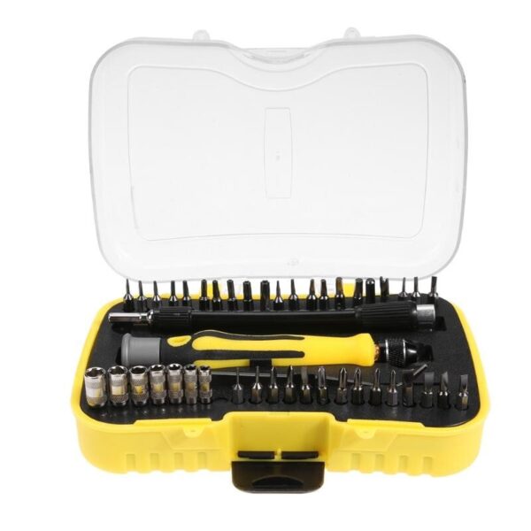 Jewii 45 in 1 Screwdriver Set Precision Magnetic Multi Screwdriver Mobile Phone Computer PC Electronic Device Repair Hand Tools