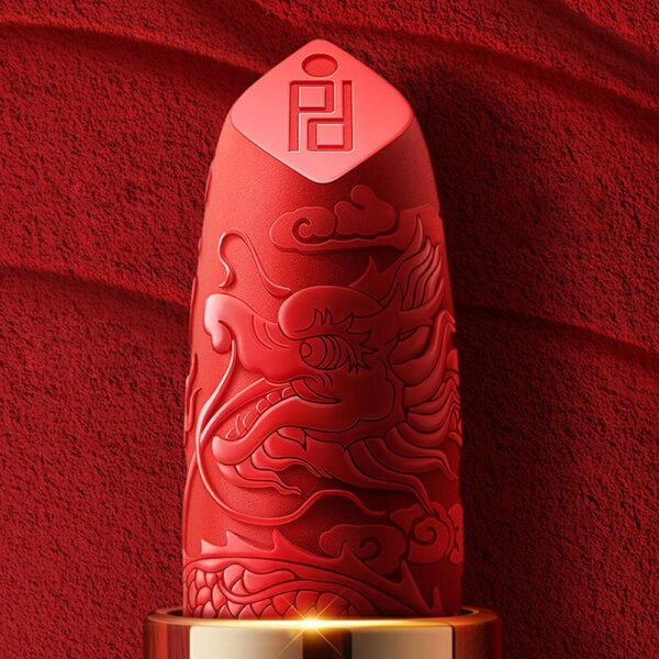ZEESEA Palace Dragon Lipstick 3D Stereo Carved Authentic Velvet Matte Makeup For Lip