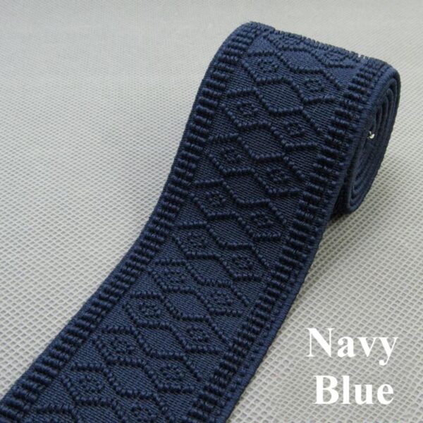 Meetee 50mm Elastic Bands Colorful Pattern DIY Crafts Sewing Waistband Clothing Pants Handmade Accessories AP584