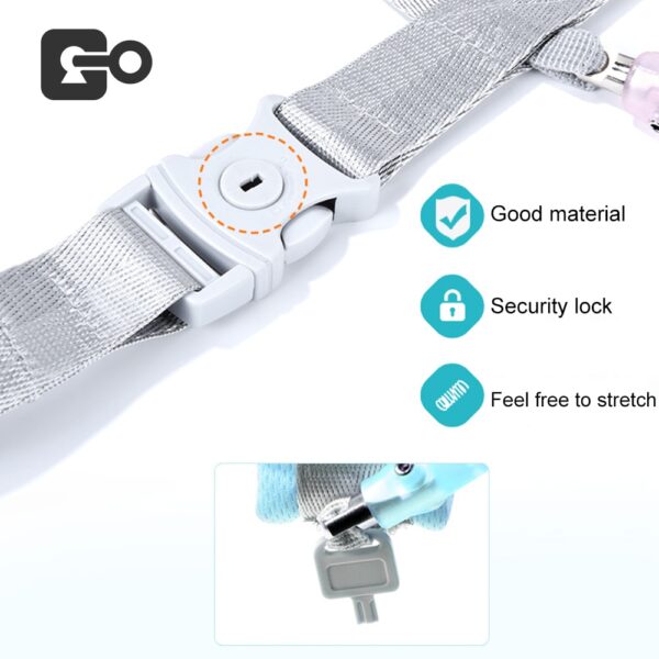New Upgrade Anti Lost Wrist Link Toddler Backpack Leash Safety Harness Baby Strap Rope Children Walking Belt Child Safety Reins