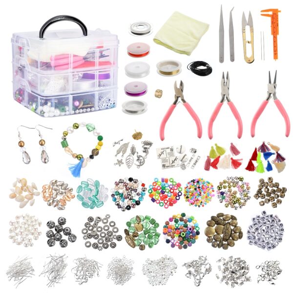 Jewelry Making Supplies Kit Accessories Jewelry Accessories Letter Beads Beads Material For DIY Jewelry Making Supplies Set