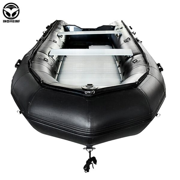 1.2 Mm Pvc Boat Inflatable Fishing Boats With Aluminum Floor Speed Boat Anti-Collision Rubber Boat Drifting Water Sports Boats