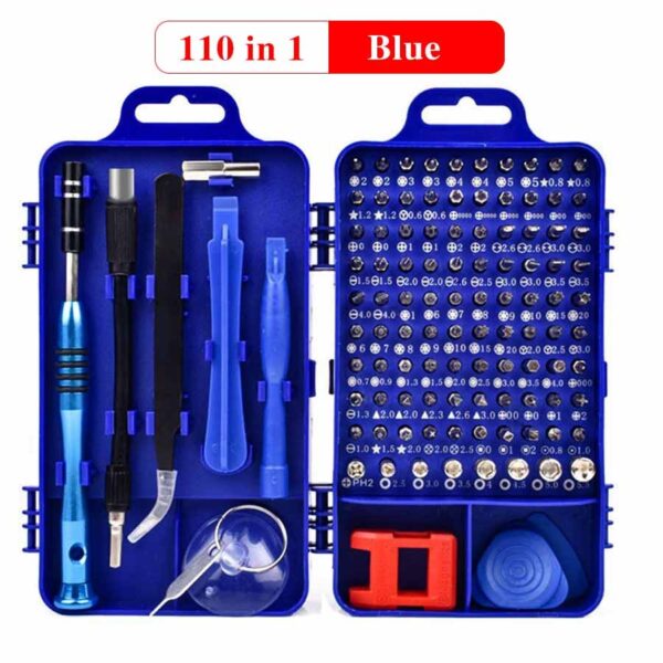 115/110 in 1 Screwdriver Set Mini Precision Screwdriver Multi Computer PC Mobile Phone Device Repair Hand Home Tools