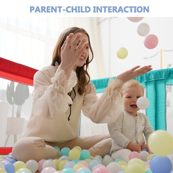 300 Pcs/Lot Eco-Friendly Plastic Balls Colorful Ball Soft Kid Ball Pit Toy Outdoor Ball Water Pool Ocean Wave Ball Dia 5.5/7 cm