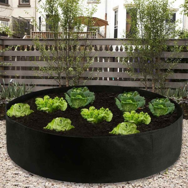 Breathable Felt Growing Bag Large Vegetable Potato Flower Pot Garden Planting Anti-Corrosion Raised Planting Bed Container