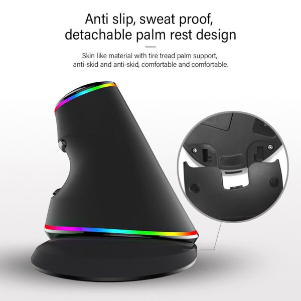 SAMTIAN optical mouse Wireless Mouse 6 keys Ergonomics Vertical Gaming Mouse computer mouse for games office leisure use mouse