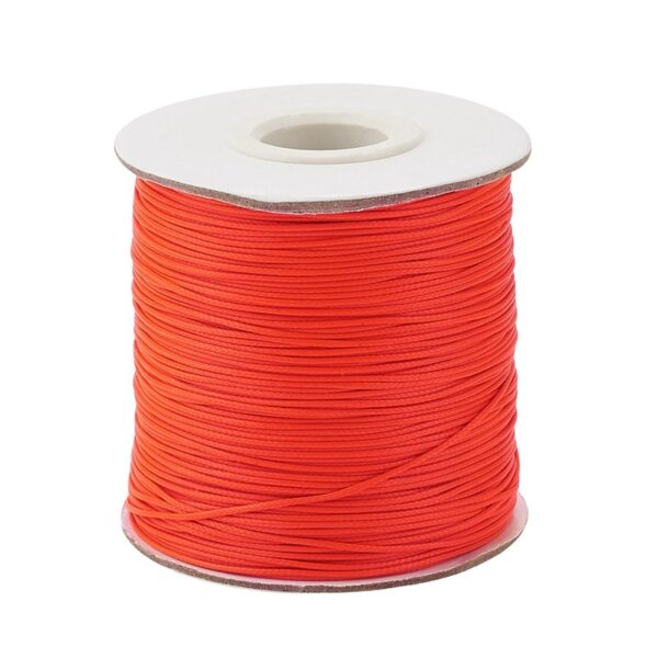 0.5mm 1.5mm about 185yards/Roll Korean Waxed Polyester Cord Bead Thread String for Jewelry Making DIY Bracelet Necklace