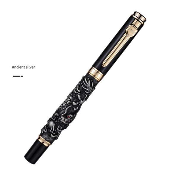 High Quality Luxury JinHao Dragon Fountain Pen Vintage Ink Pens for Writing Office Supplies Stationery Gift caneta tinteiro