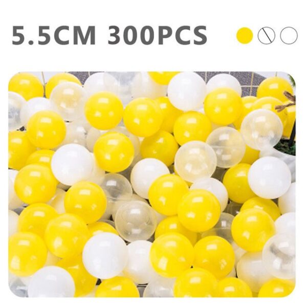 300 Pcs/Lot Eco-Friendly Plastic Balls Colorful Ball Soft Kid Ball Pit Toy Outdoor Ball Water Pool Ocean Wave Ball Dia 5.5/7 cm