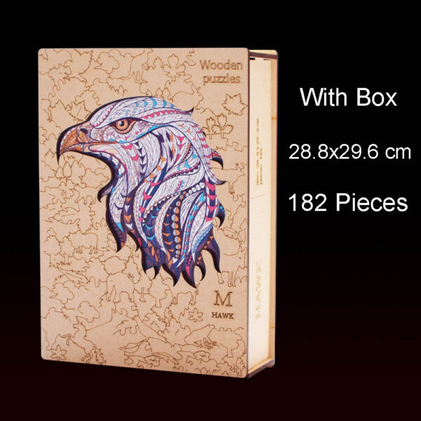 Wooden Puzzle For Kids Children DIY Wooden Puzzles Each Piece Is Animal Shaped Christmas Gift Wooden Jigsaw Puzzle Dropshipper