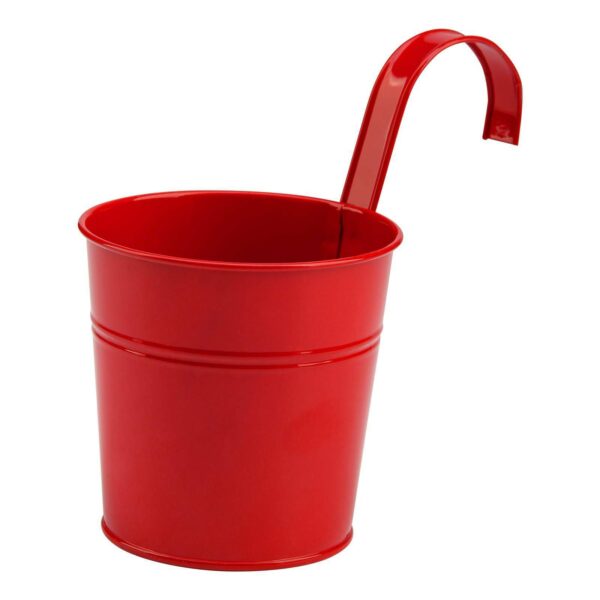 10 Pcs Metal Iron Flower Pot Hanging Planter Removable Plant Pot Wall planter for Home Balcony Garden Decorations Accessories