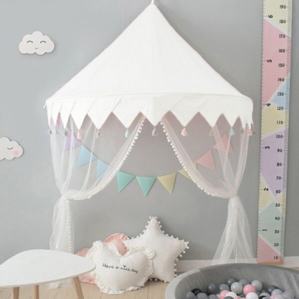 Baby Crib Mosquito Netting Tent for Kids Girls Princess Bed Canopy Children Play House Tent Tipi Enfant Teepees Home Decoration