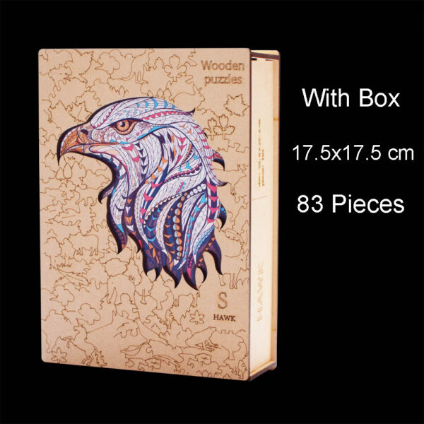 Wooden Puzzle For Kids Children DIY Wooden Puzzles Each Piece Is Animal Shaped Christmas Gift Wooden Jigsaw Puzzle Dropshipper