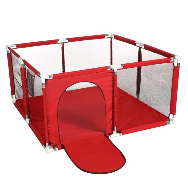 Baby Playpen Portable Plastic Fencing For Children Folding Safety Fence Barriers For Ball Pool For Child Travel Basketball Hoop