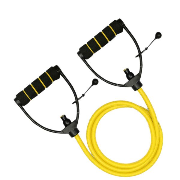 NEW-Fitness Resistance Band Rope Light Resistance Tube Stretch Train Rope Elastic Exercise Yoga Workout Cords