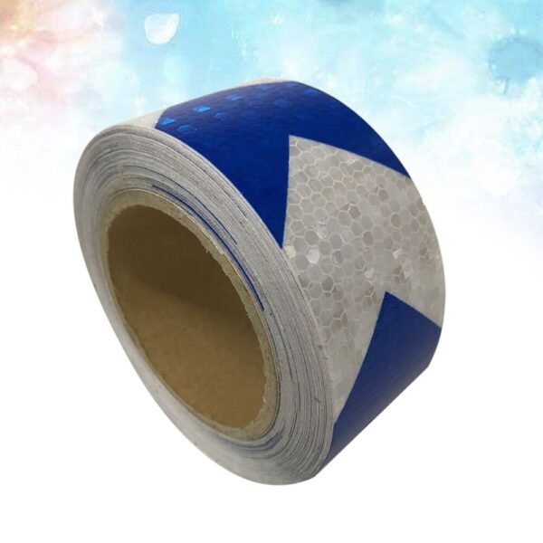 Arrow Conspicuity Tape Reflective Safety Warning Sign Car Truck RV Reflective Hazard Tape Conspicuity Safety Marking Fluorescent