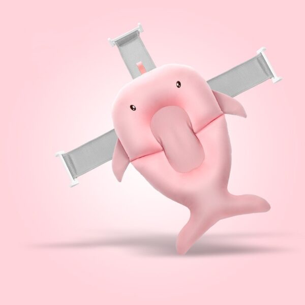 Newborn Baby Bath Tub Seat Mat Baby Shower Portable Air Cushion Bed Non-Slip Bathtub Infant Safety Security Support Cushion Mat