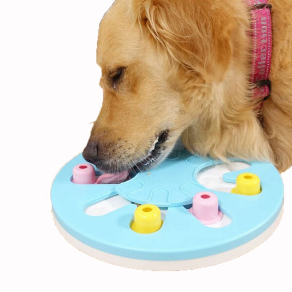 Dog Puzzle Toys Improve Intelligence Food Dispenser Interactive Pets Feeder Relieve Pressure For Small Medium Dogs Pet Supplies
