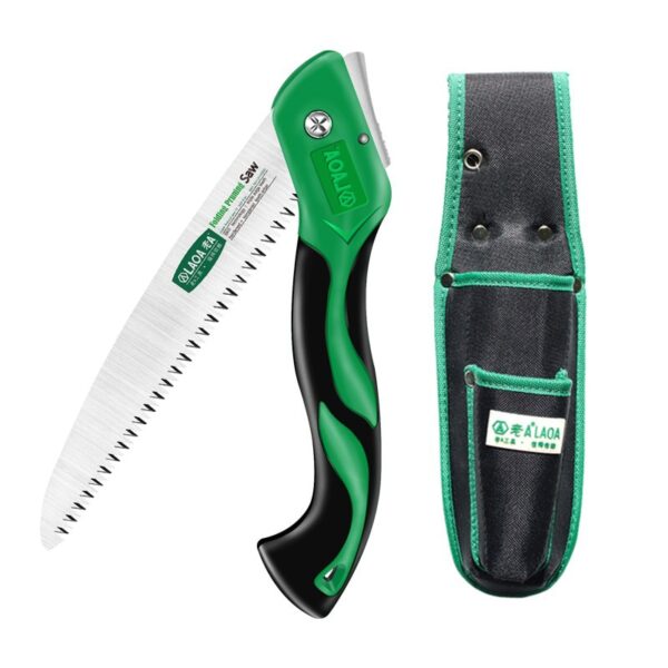LAOA Garden Pruning Tools SK5 Blade Shear Portable Outdoor Folding Saw Felling Handsaw