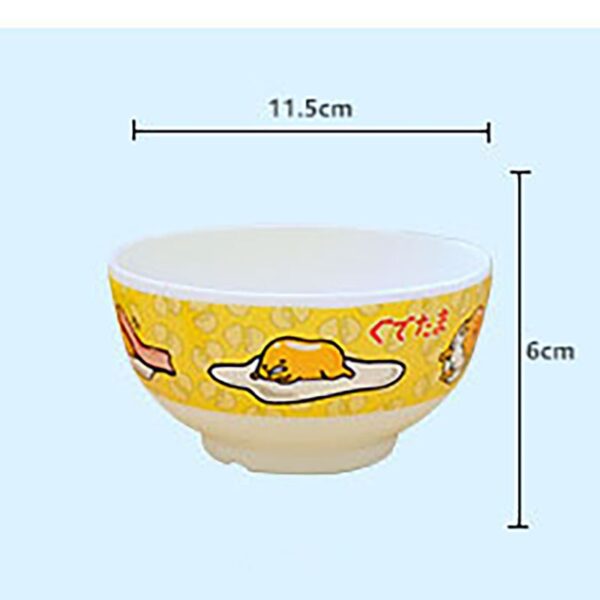 3pc/set baby cartoon Melamine Bowls spoons and plates Kid anti-broken food feeding products