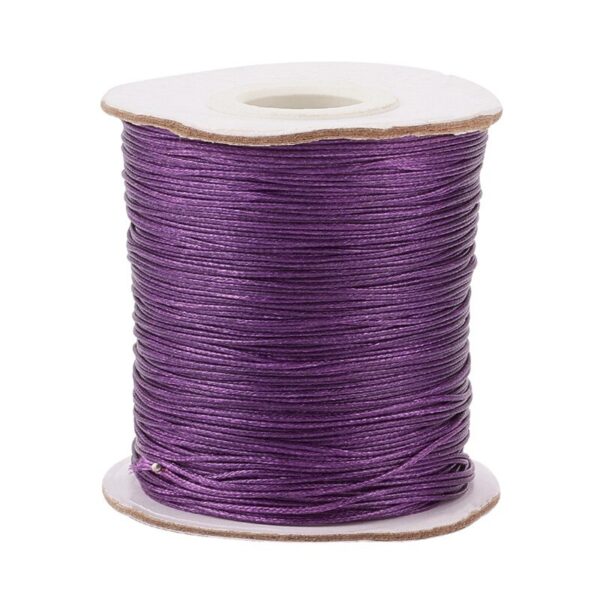 0.5mm 1.5mm about 185yards/Roll Korean Waxed Polyester Cord Bead Thread String for Jewelry Making DIY Bracelet Necklace