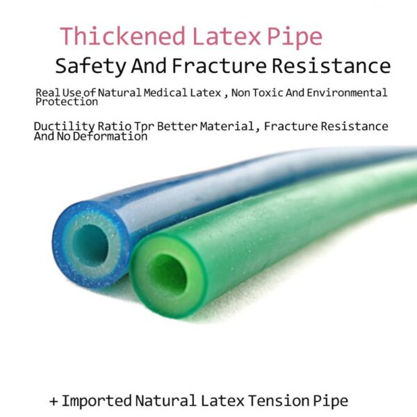 Fitness Bands Tension Belt With Three Hole Tension Adjustment Chest Expansion Multifunctional Armrest Latex Thruster Training