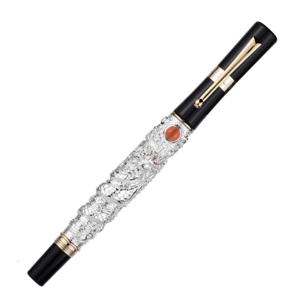 High Quality Luxury JinHao Dragon Fountain Pen Vintage Ink Pens for Writing Office Supplies Stationery Gift caneta tinteiro